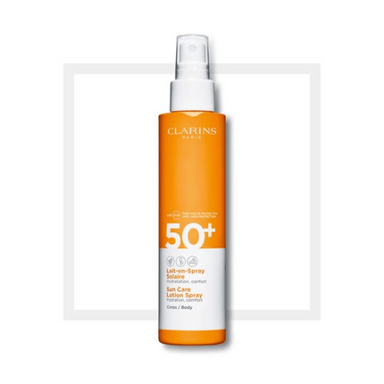 Clarins Sun Care Lotion Spray Hydration & Comfort - UVB, UVA 50+ 150 ml