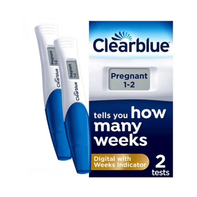 Clearblue Digital Pregnancy Test with Weeks Indicator - 2 tests