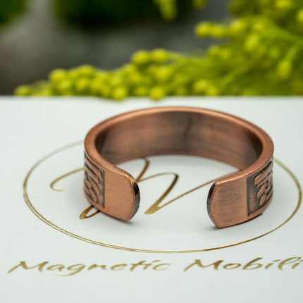 Clover Copper Ring