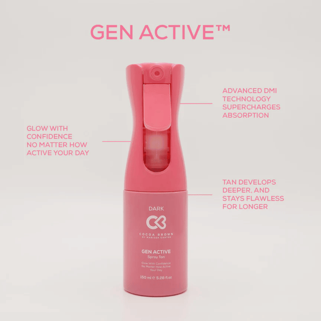Cocoa Brown GEN ACTIVE Spray Tan - Dark