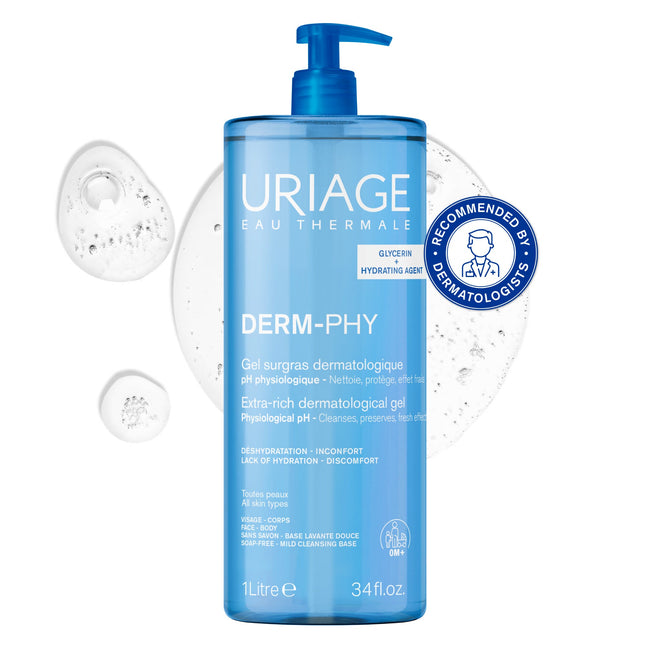 Uriage Derm-Phy Extra-Rich Dermatological Gel  1L