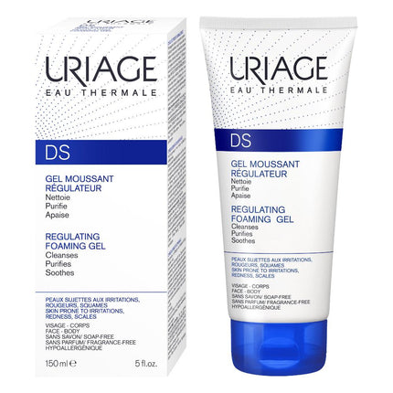 Uriage D.S. Regulating Foaming Cleansing Gel 150ml