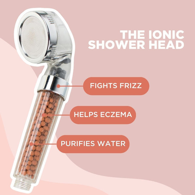 Ionic Shower Head (Protects Hair colour from Minerals, Hard Water & Chlorine) by Simply Natural Beauty - product image 2
