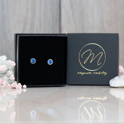 Birthstone Magnetic Stud Earrings