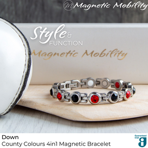 
                  
                    Load image into Gallery viewer, 4in1 Magnetic Bracelet: County Colours | Magnetic Mobility
                  
                