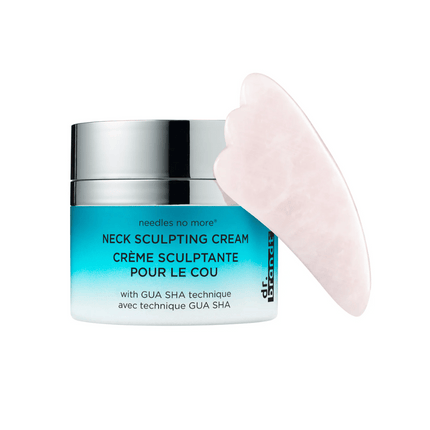 Dr Brandt Needles No More Neck Sculpting Cream with Gua Sha Tool