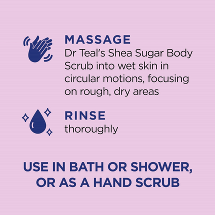 Dr Teal's Black Elderberry Body Sugar Scrub 538g