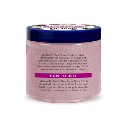 Dr Teal's Black Elderberry Body Sugar Scrub 538g