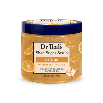 Dr Teals Citrus Body Sugar Scrub 538g