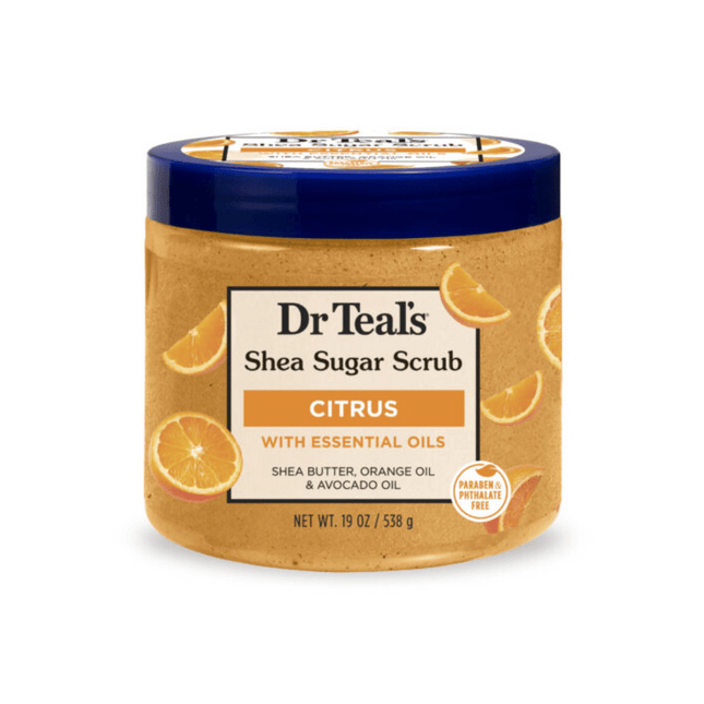 Dr Teals Citrus Body Sugar Scrub 538g