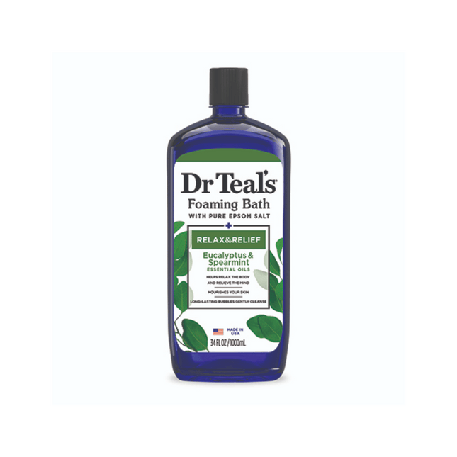 Dr Teals Relax & Relief Foaming Bath with Pure Epsom Salt  1litre