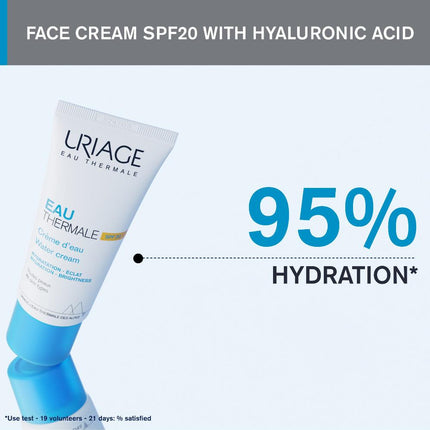 Uriage Moisturising Light Water Cream With Spf20 40ml