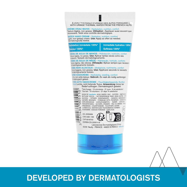 Uriage Eau Thermale Hydrating Water Hand Cream 50ml