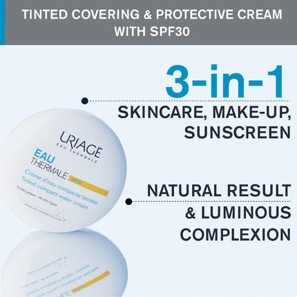 Uriage Eau Thermale Water Cream Tinted Compact SPF30 10G
