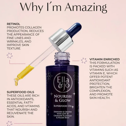 Ella & Jo Nourish & Glow - Superfood Face Oil