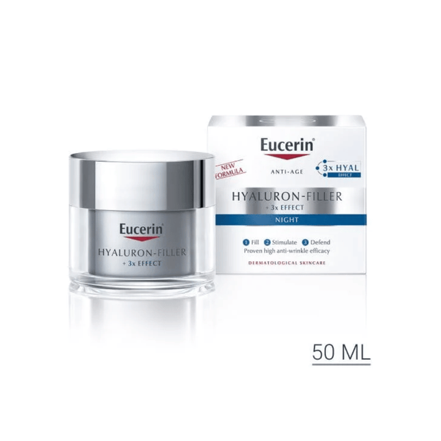 Eucerin HYALURON-FILLER Anti Wrinkle Night Cream  50ml