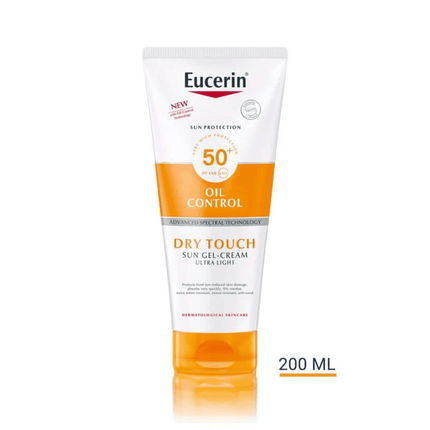 Eucerin Sun Gel-Cream Dry Touch Oil Control SPF 50+ 200ml