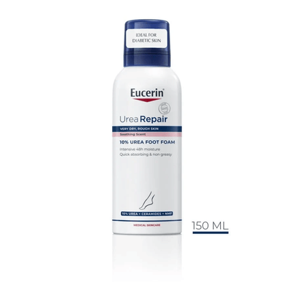 Eucerin Urea Repair 10% Urea Foot Foam 150ml