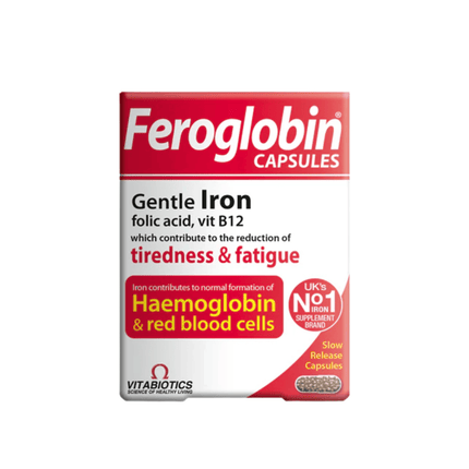 Vitabiotics Feroglobin Capsules 30's