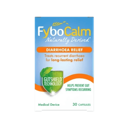 Fybocalm Diarrhoea Relief 30 caps