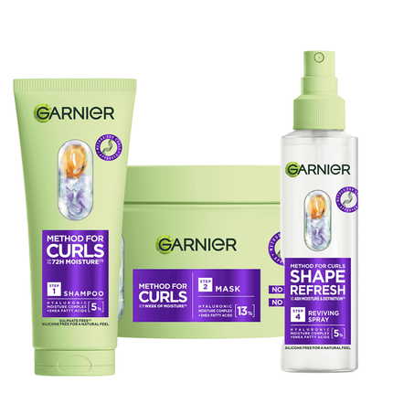 Garnier Method For Curls Bundle