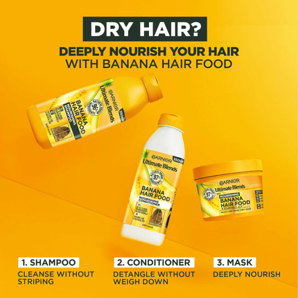 Garnier Ultimate Blends Banana Hair Food Conditioner 350ml