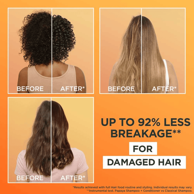 Garnier Ultimate Blends Papaya Hair Food Shampoo 350ml