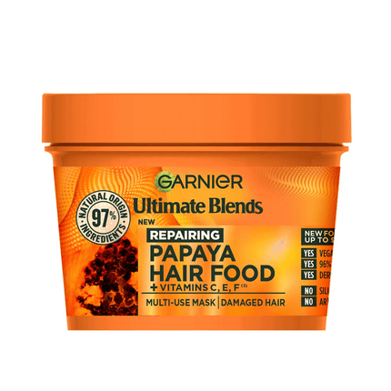 Garnier Ultimate Blends Papaya Hair Food Bundle