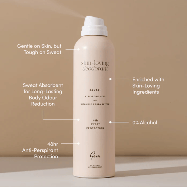 Gem Skin Loving Deodorant Spray Santal 200ml