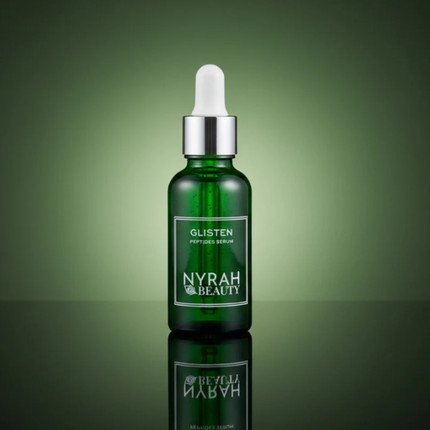 Nyrah Beauty Glisten - Seaweed & Avocado Peptide Serum (30ml)