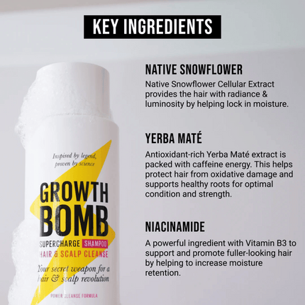 Growth Bomb Supercharge Shampoo 250ml