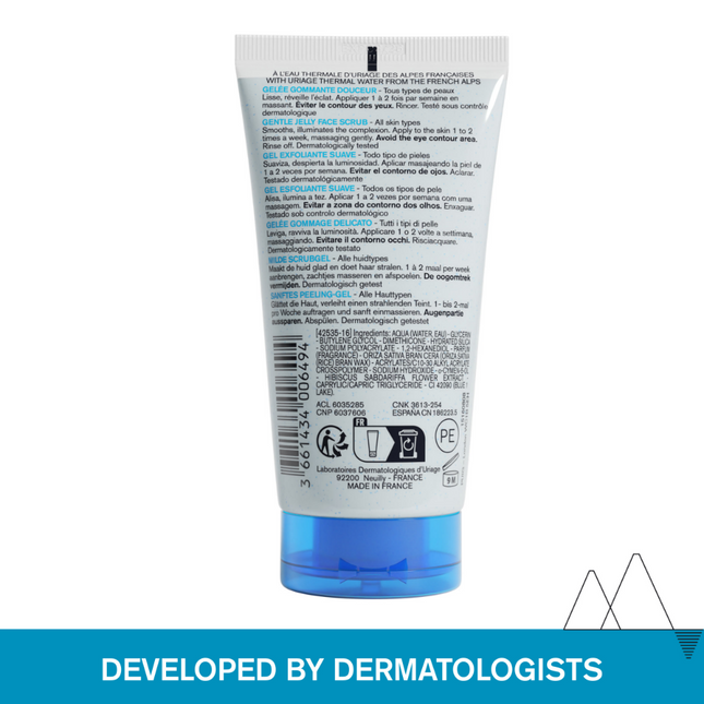 Uriage Gentle Jelly Face Scrub 50ml