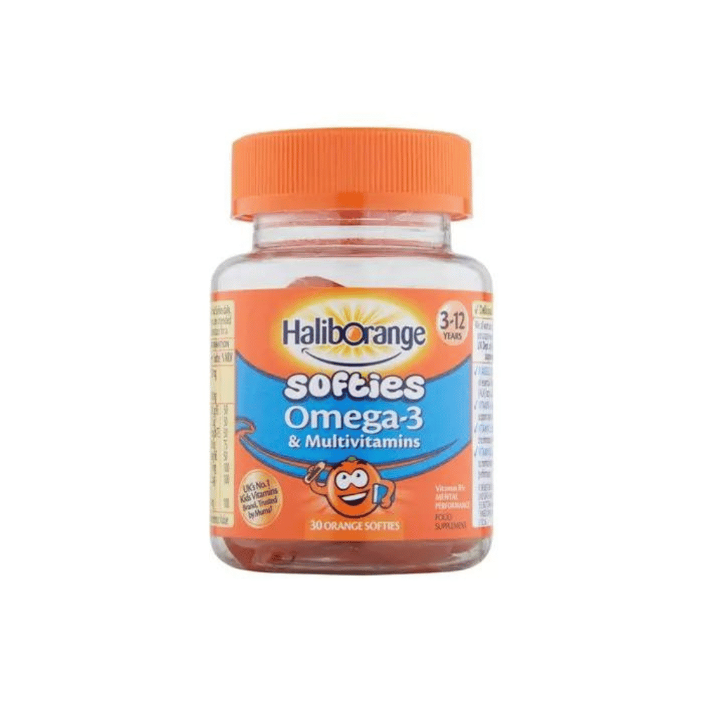 Haliborange Softies Omega 3 Orange 30's