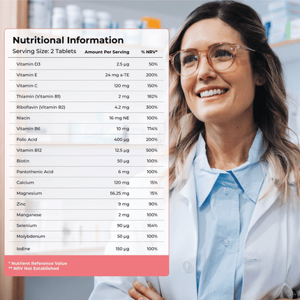 Health & Her Multivitamin for Women Taking Hormonal Contraception