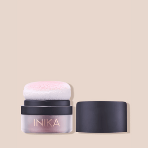 
                  
                    Load image into Gallery viewer, INIKA Organic Mineral Blush Puff Pot (Rosy Glow)
                  
                