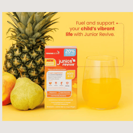 Revive Active Junior Revive Tropical Flavour 20% Extra Free + Free Shaker