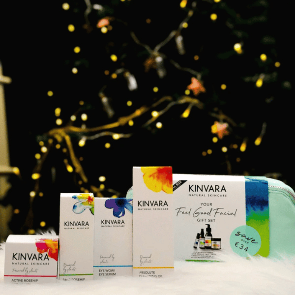 
                  
                    Load image into Gallery viewer, Kinvara Natural Skincare Feel Good Facial Gift Set
                  
                