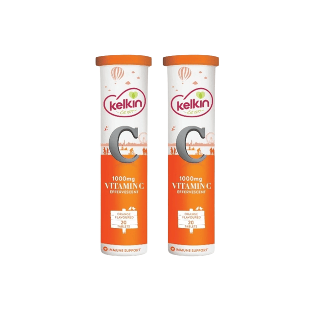 OFFER  2 for €9 - Kelkin Effervescent Tablets Duo - Orange