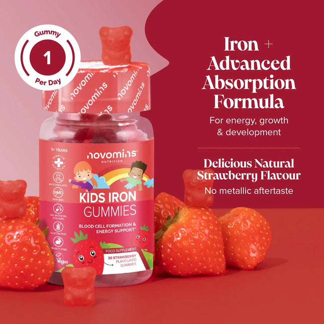 Novomins Kids Iron Gummies