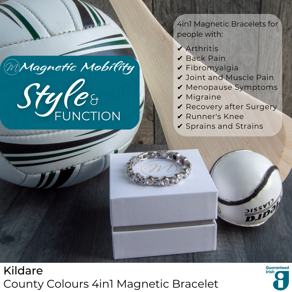 
                  
                    Load image into Gallery viewer, 4in1 Magnetic Bracelet: County Colours | Magnetic Mobility
                  
                