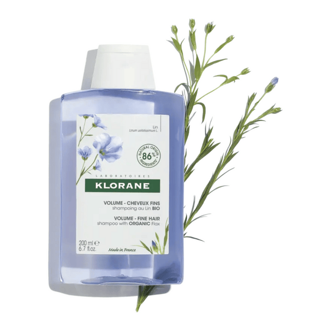Klorane Volumising Shampoo with ORGANIC Flax 200ml