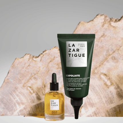 LAZARTIGUE Exfoliate and Nourish Bundle for all hair types