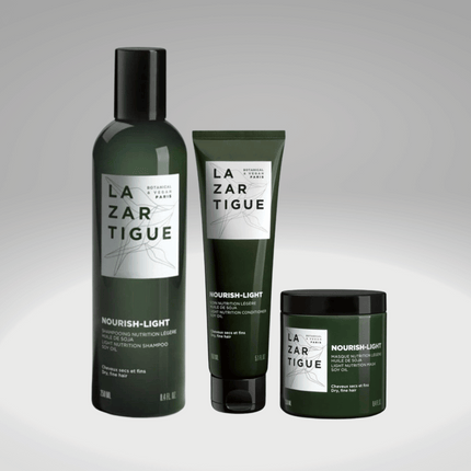 LAZARTIGUE NOURISH-LIGHT  Bundle for Dry, fine hair