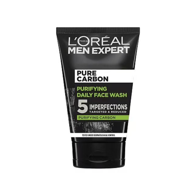 L'Oreal Men Expert Pure Carbon Purifying Daily Face Wash Cleanser 100ml