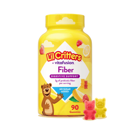 LilCritters Fiber Gummies - Fruit Flavours 90's