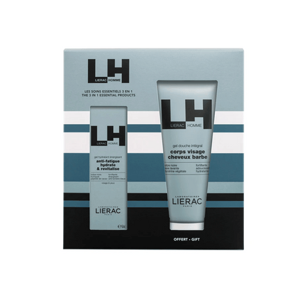 Lierac Homme 3 in 1 Essentials Energizing Gel 50ml + Integral Gel 200ml