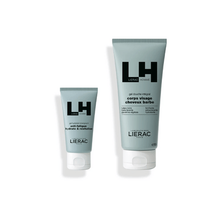 Lierac Homme 3 in 1 Essentials Energizing Gel 50ml + Integral Gel 200ml