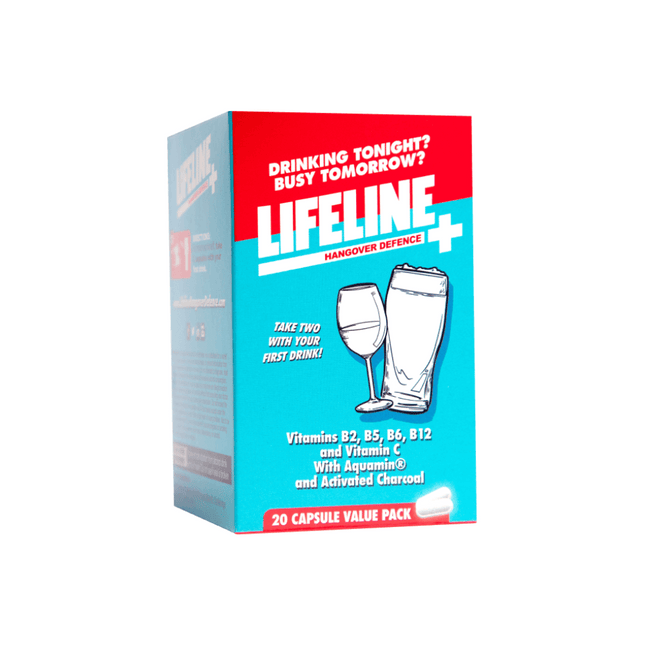 Lifeline Hangover Defence Value Pack - 20 caps