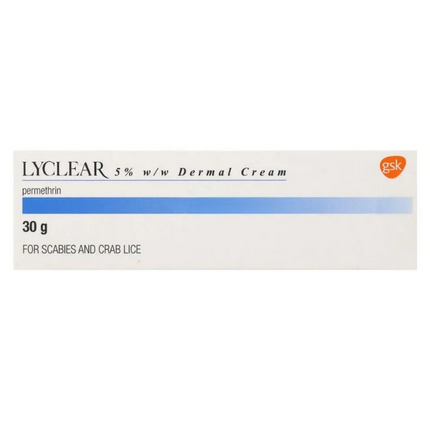 Lyclear Dermal Cream 5% Permethrin 30g
