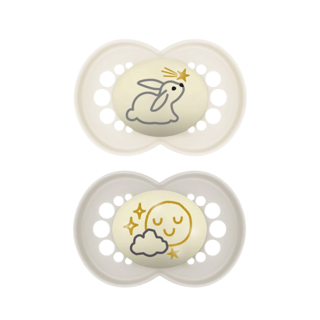 Mam Night 18-36m Soother 2Pk